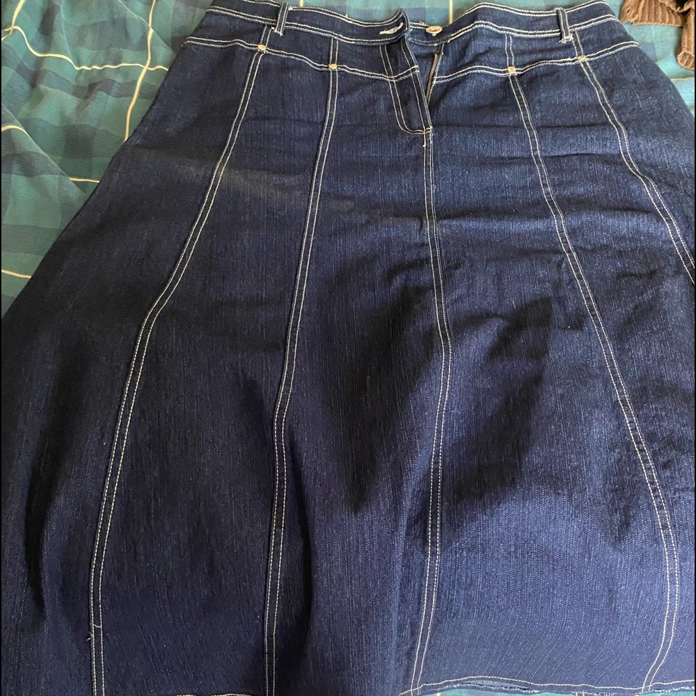Jean skirt